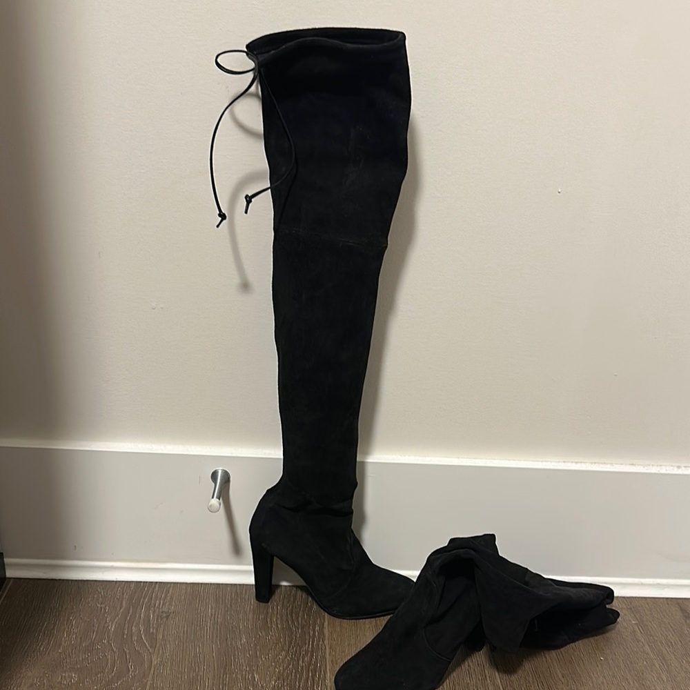 Authentic Stuart Weitzman highland over the knee boots